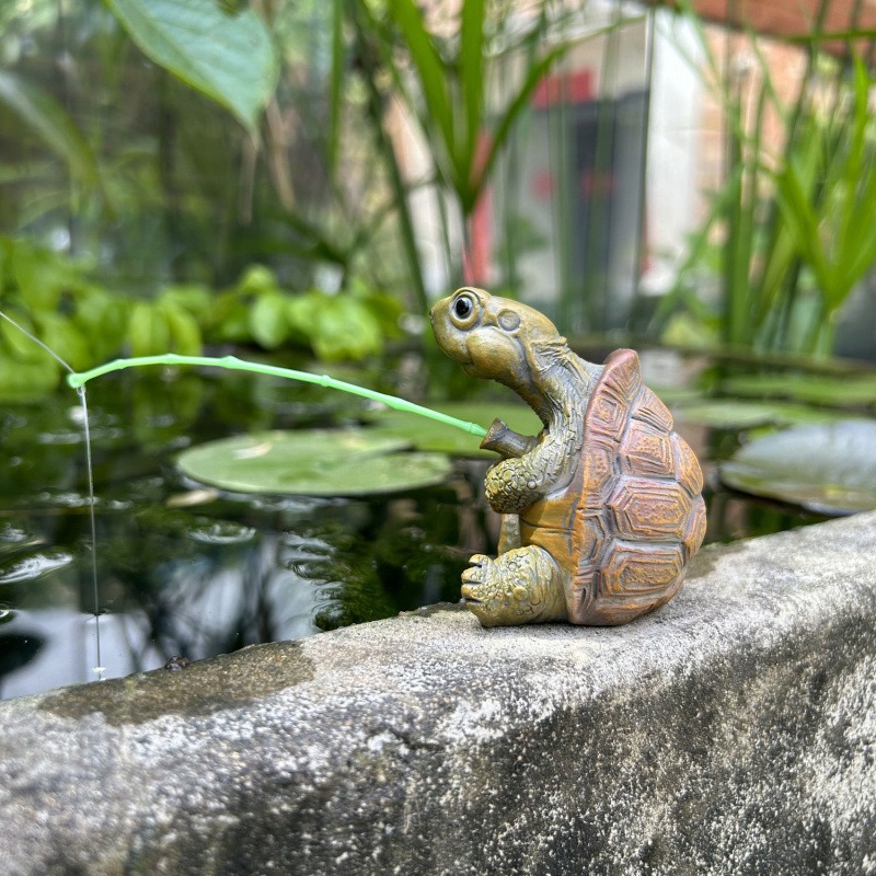 Turtle Fishing Fish Tank Aquar - Marine Fish Tank ulasan dan harga