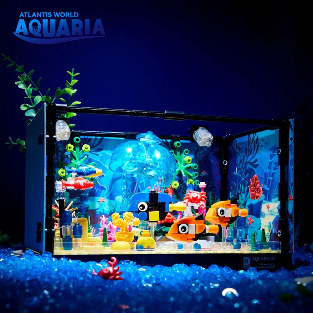 Ideas Series Aquarium Marine A - Marine Fish Tank ulasan dan harga