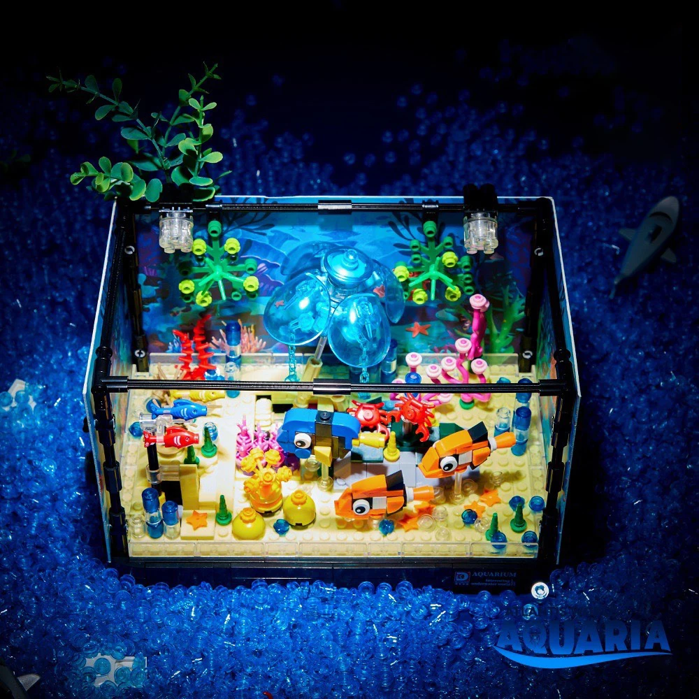 Ideas Series Aquarium Marine A - Marine Fish Tank ulasan dan harga