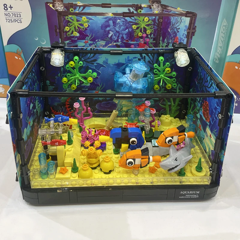 Ideas Series Aquarium Marine A - Marine Fish Tank ulasan dan harga