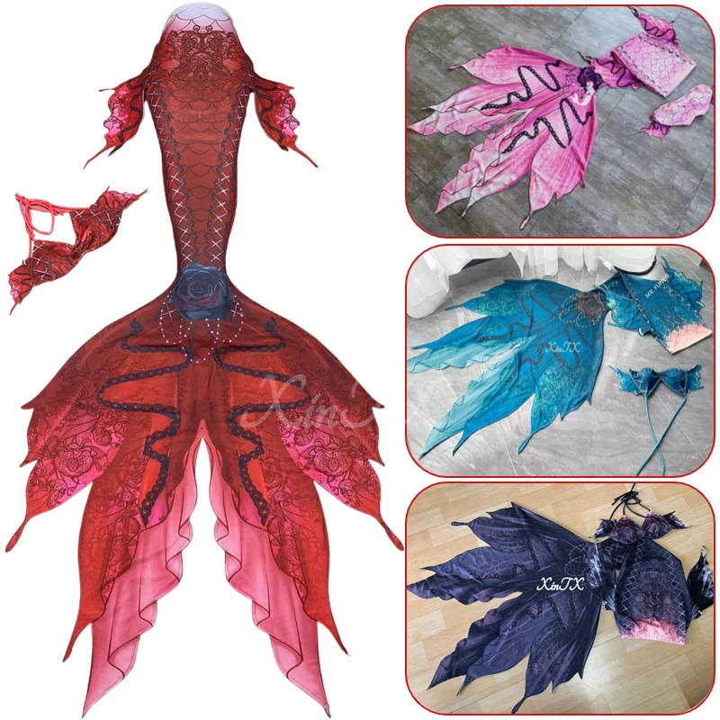 Mermaid Tail Dark Gothic Style - Marine Aquarium ulasan dan harga