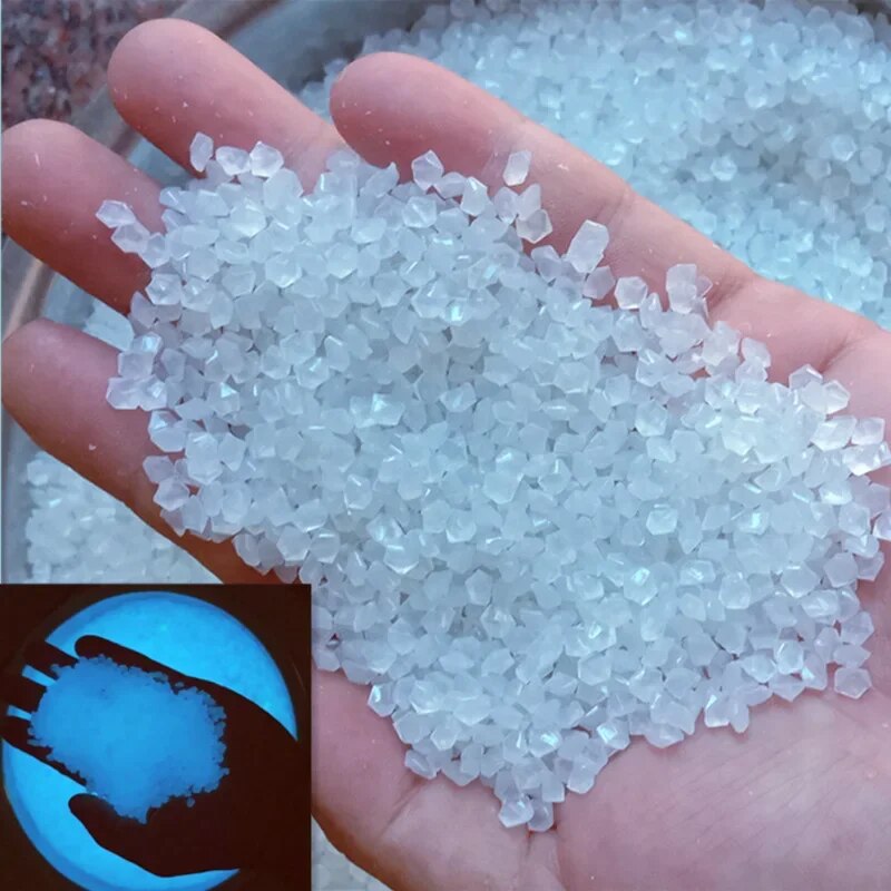 1000pcs 3-5mm Luminous Sand Gl - Marine Fish Tank ulasan dan harga