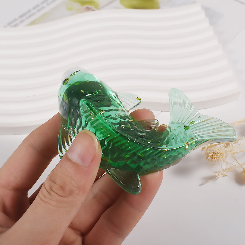 3D Koi Fish Shaped Epoxy Resin - Marine Fish Tank ulasan dan harga
