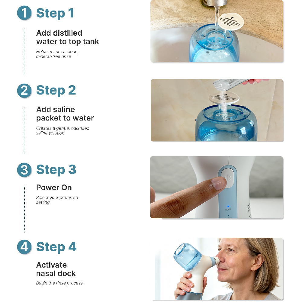 Nasal Irrigation System Electr - Saltwater Tank ulasan dan harga