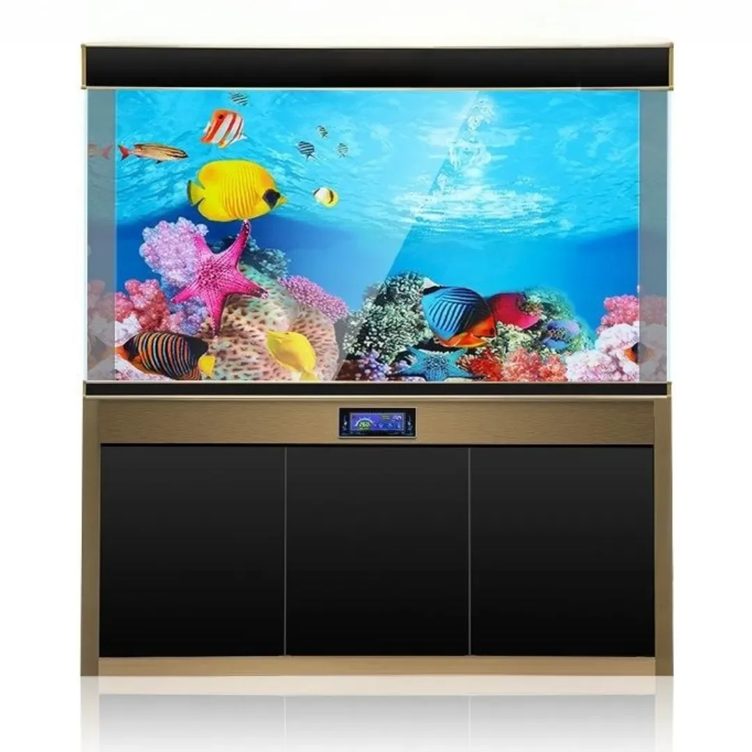 Background Aquarium 3D Sticker - Marine Coral ulasan dan harga