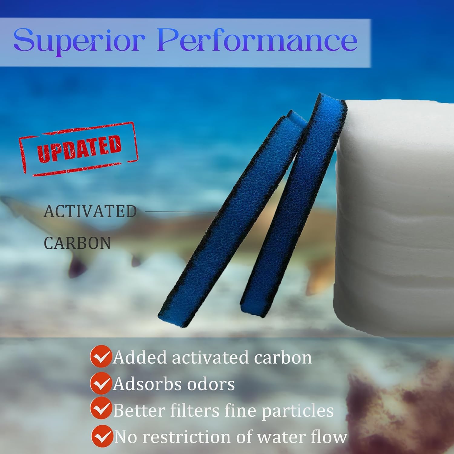 1 SET (8PCS)Filter Canister Pa - Reef Tank Filter ulasan dan harga