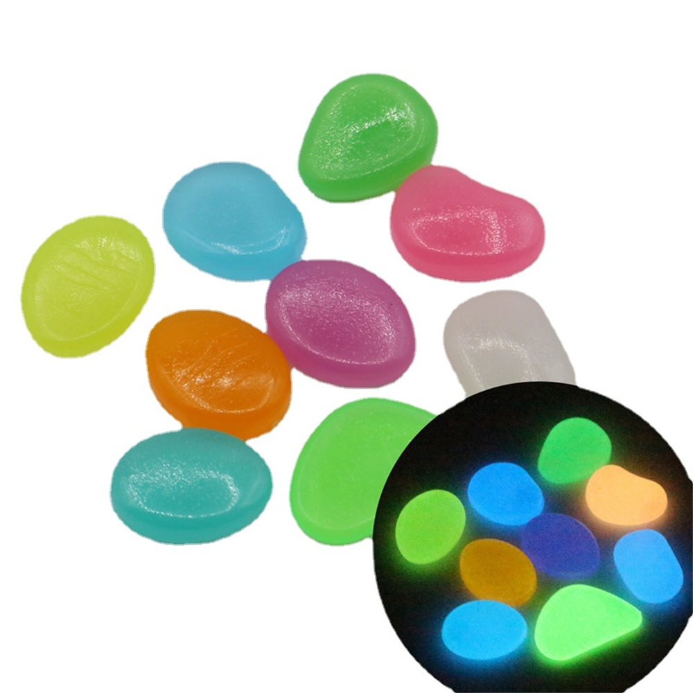 50pcs Luminous Stone Fluoresce - Marine Fish Tank ulasan dan harga