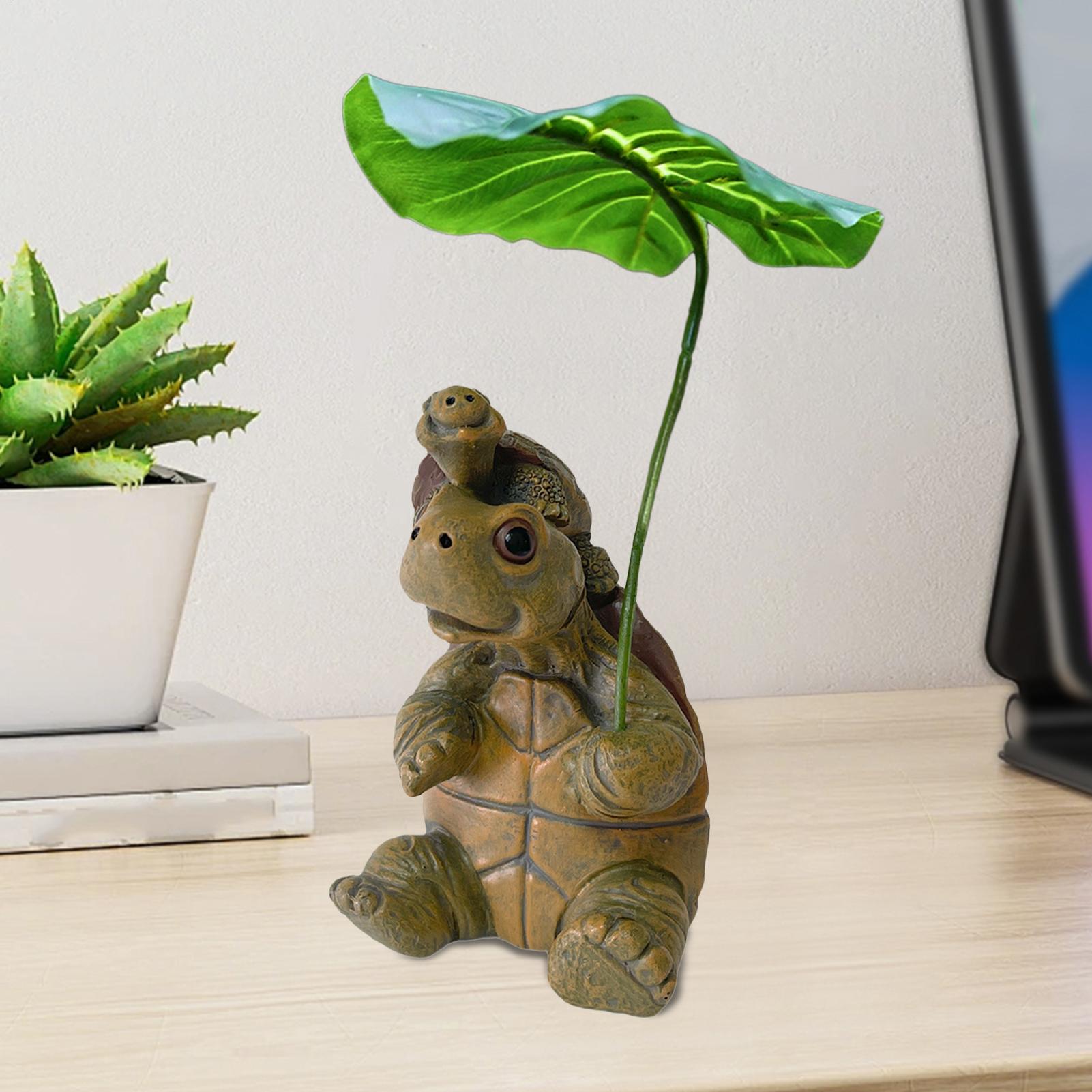 Turtle Figurine Fish Tank Deco - Saltwater Tank ulasan dan harga